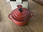Kommetje Le Creuset 10 cm NIEUW, Ophalen of Verzenden, Nieuw, Gietijzer, Kookpan of Snelkookpan
