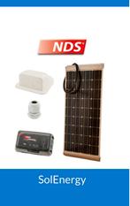 NDS zonnepaneel met laadregelaar, Nieuw