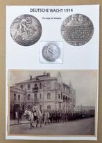 Deutsche Wacht 1914, munt + foto's, Verzamelen, Militaria | Algemeen, Verzenden, Marine, Embleem of Badge