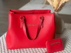 Valentino Handtas met bijpassende portefeuille, Ophalen, Zo goed als nieuw, Rood, Handtas