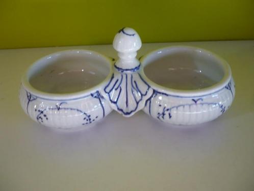 Mooie antieke peper en zout vat Villeroy & Boch Dresden Cope, Antiek en Kunst, Curiosa en Brocante, Ophalen of Verzenden