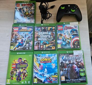 7 games voor Xbox One met 1 controller beschikbaar voor biedingen