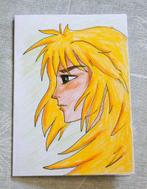 Origineel Manga wenskaartje "Tenshi", Ophalen of Verzenden, Nieuw, Feestartikel