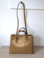 Lederen Kesslord handtas, Ophalen of Verzenden, Zo goed als nieuw, Beige, Handtas