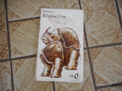 Ionesco – Rhinocéros, Boeken, Romans, Gelezen, Ophalen of Verzenden
