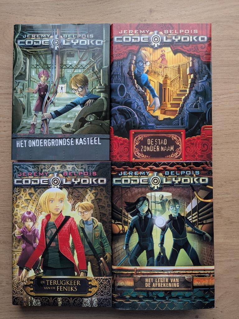 Code Lyoko - boeken box (4 boeken) - Jeremy Belpois, Ophalen of Verzenden, Nieuw, Jeremy Belpois, Fictie