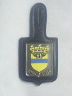 Breloque émaillée police communale de Dilbeek années 1970, Collections, Objets militaires | Général, Emblème ou Badge, Autres