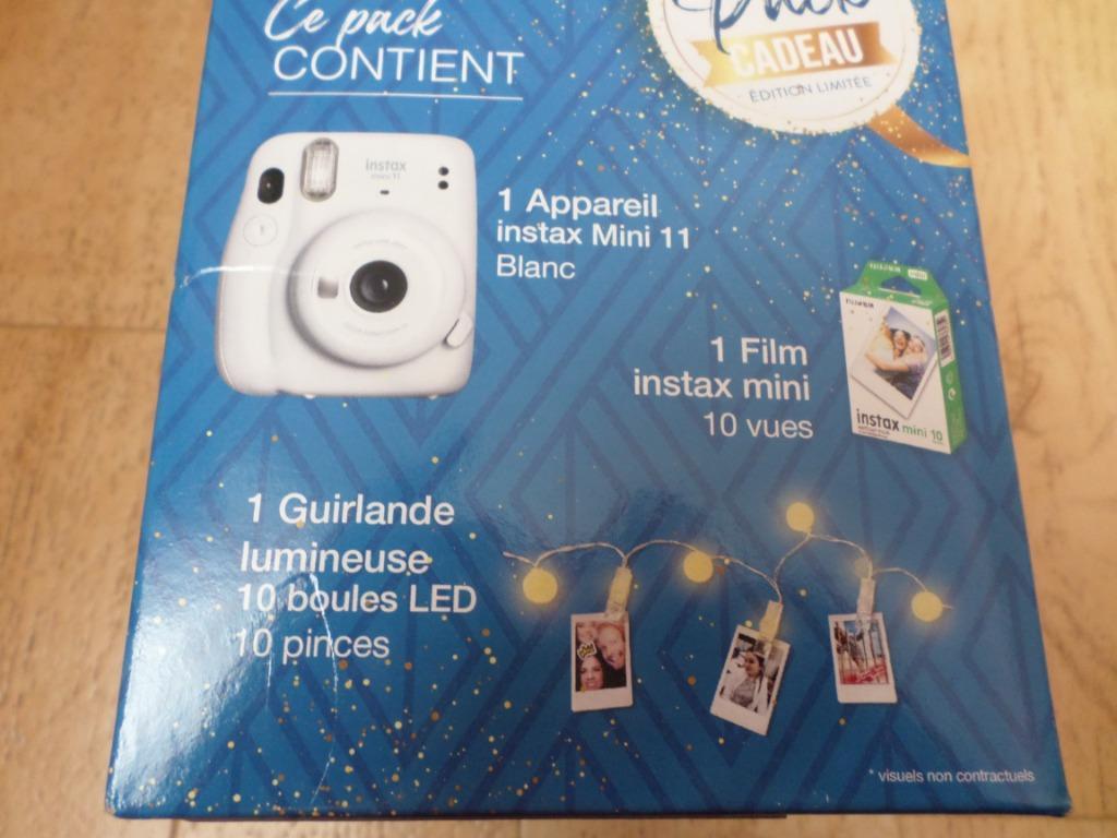 ② Appareil photo Instax mini 11 Fujifilm pack cadeau lumière — Appareils  photo analogiques — 2ememain