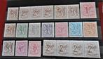 set nieuwe Belgische postzegels - 1,25 euro, Postzegels en Munten, Zonder envelop, Overig, Ophalen of Verzenden, Niet gestempeld