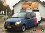 Mercedes-Benz Vito 114 CDI Euro 5 L3 Dubbel Cabine Airco, Auto's, Wit, Mercedes-Benz, Bedrijf, Cruise Control