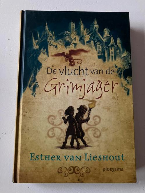 Esther van Lieshout - De vlucht van de Grimjager, Livres, Livres pour enfants | Jeunesse | 10 à 12 ans, Comme neuf, Enlèvement ou Envoi