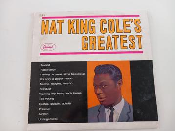 LP vinyle Nat King Cole's Greatest Hits Jazz Swing, Enlèvement ou Envoi, 12 pouces, Jazz