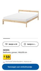 IKEA bed met matras, Huis en Inrichting, Slaapkamer | Bedden, Ophalen, Zo goed als nieuw