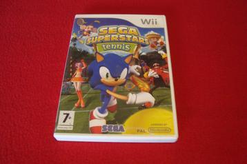 nintendo wii spel sega superstars tennis beschikbaar voor biedingen
