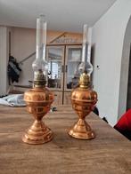 Ancienne lampes à pétrole en cuivre, Antiquités & Art, Antiquités | Éclairage, Enlèvement
