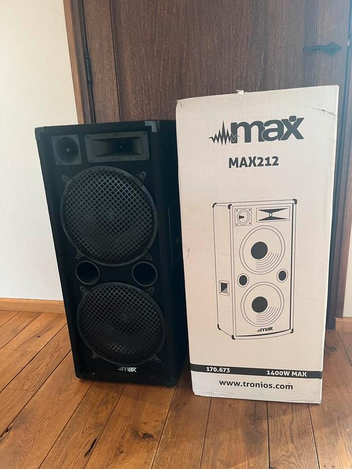 2 muziek boxen, alle bedrading, micro’s en mengpaneel, Audio, Tv en Foto, Luidsprekerboxen, Zo goed als nieuw, Overige typen, Overige merken