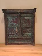 Oude deur (spiegel), Antiek en Kunst, Ophalen, Rechthoekig, 50 tot 100 cm, Minder dan 100 cm