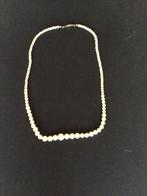 Collier en perles, Handtassen en Accessoires, Kettingen, Ophalen of Verzenden, Gebruikt, Wit, Overige materialen