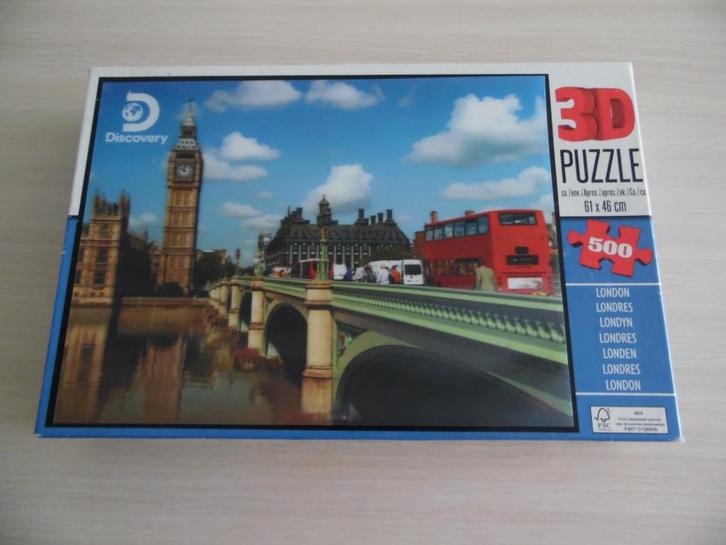 LONDON PUZZEL VAN 500 STUKJES, Hobby en Vrije tijd, Denksport en Puzzels, Zo goed als nieuw, Legpuzzel, 500 t/m 1500 stukjes, Verzenden