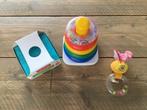 FISHER-PRICE, stapelringen / ringentoren (+ extra bijtje), Kinderen en Baby's, Ophalen of Verzenden, Overige typen