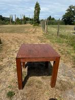 Bartafels / tuintafels - teak, Ophalen, Gebruikt