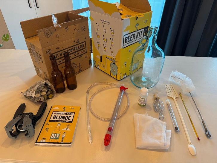 Bierbrouw set, Hobby en Vrije tijd, Overige Hobby en Vrije tijd, Zo goed als nieuw, Ophalen