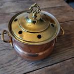 Koperen (knoflook) pot, Antiek en Kunst, Ophalen of Verzenden, Koper
