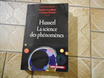 Husserl – La science des phénomènes (sous la direction de A. disponible aux enchères