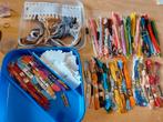 Begonnen DMC garen + boblijn kaartjes en sticks, Hobby en Vrije tijd, Ophalen of Verzenden, Gebruikt