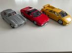 Burago Mercedes SL300 | Ferrari 348ts | Lamborgini Diablo, Hobby en Vrije tijd, Ophalen, Gebruikt, Auto