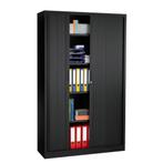 4 Archiefkasten: Roldeurkast Bisley 198x120x43 zwart, Zakelijke goederen, Kantoor en Winkelinrichting | Kantoormeubilair en Inrichting