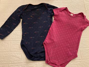 Lot de 2 bodys pour fille « Baby club » taille 92 disponible aux enchères