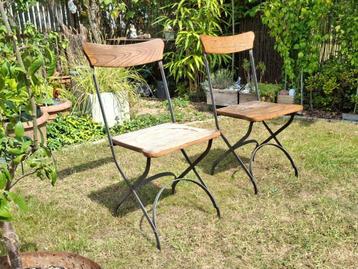 Tuinstoelen opklapbaar 4 stuks  beschikbaar voor biedingen