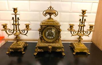 Prachtige Franse mantel klok BARRARD & VIGNON beschikbaar voor biedingen