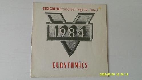 Eurythmics – Sexcrime (nineteen eighty-four) (MAXI), Cd's en Dvd's, Vinyl | Pop, Gebruikt, Ophalen of Verzenden