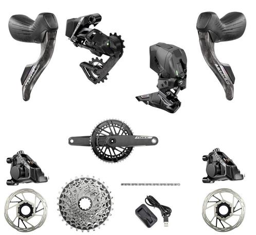 SRAM Force AXS E1 2x12 groepset nieuw model, Fietsen en Brommers, Fietsonderdelen, Nieuw, Racefiets, Overige typen, Ophalen of Verzenden