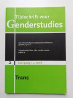 Tijdschrift voor genderstudies - trans - jaarg. 1 - 2008, Livres, Politique & Société, Utilisé, Enlèvement ou Envoi