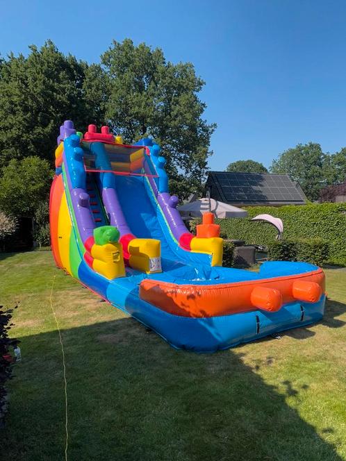 Château gonflable Mega Slide à vendre, Enfants & Bébés, Jouets | Extérieur | Coussins gonflables, Neuf, Enlèvement ou Envoi