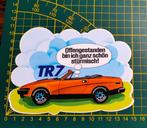 Sticker Triumph TR7 auto jaren '70 Duitse sticker, Ophalen of Verzenden