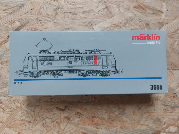 Marklin HO 3655 BR 111, Hobby en Vrije tijd, Modeltreinen | H0, Zo goed als nieuw, Locomotief, Märklin, Ophalen of Verzenden