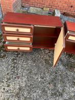Lot de 3 petits meubles d'appoint vintage, Maison & Meubles, Enlèvement