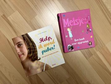 2 boeken puberteit meisje