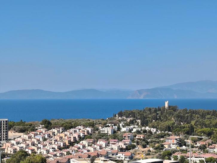 Appartements 3+1 avec vue sur la mer à vendre à Kuşadası, Immo, Buitenland, Turkije, Appartement, Stad