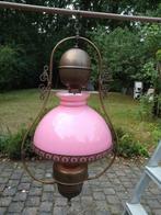 Authentieke koperen petrolluster, Antiek en Kunst, Ophalen