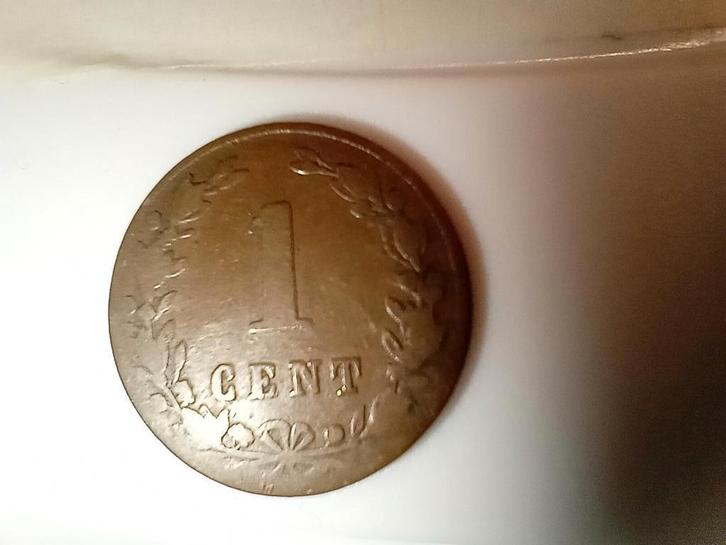 #6. Nederland 1 cent 1882 en 1914, Postzegels en Munten, Munten | Europa | Niet-Euromunten, Losse munt, Ophalen of Verzenden