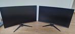 2x aoc gaming monitor 32" curved, Comme neuf, Gaming, Enlèvement ou Envoi