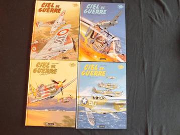 CIEL DE GUERRE /4 ALBUMS/2 EO/.  EDITIONS PAQUET