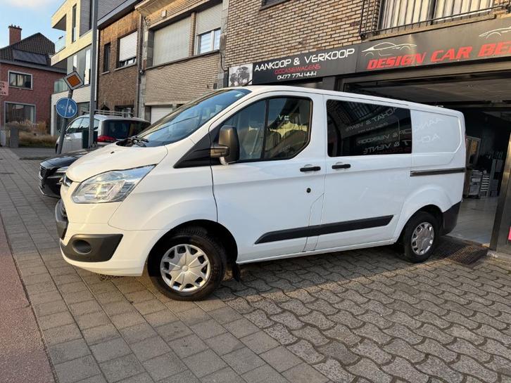 Ford Transit Custom 2.2 TDCI 135000km*Netto 7025**, Auto's, Ford, Bedrijf, Te koop, Transit, ABS, Airbags, Airconditioning, Schuifdeur