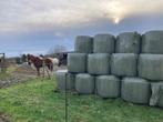 Midi balen verpakt droog hooi, Ophalen