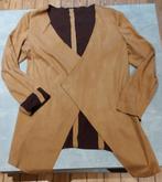 3/4 jas van camelhertenleer in één maat voor dames., Kleding | Dames, Jasjes, Kostuums en Pakken, Ophalen of Verzenden, Zo goed als nieuw